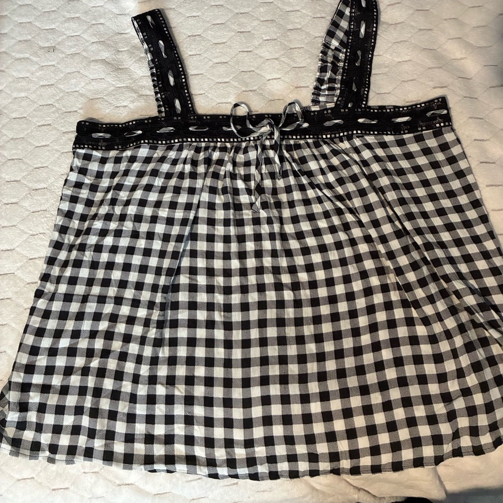 Torrid Checkered Top